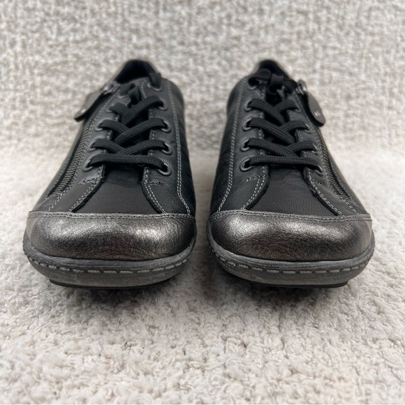 Remonte Shoes Womens 7 Black/Silver Liv 2 R1402-01 Side Zip Comfort‎ Side Zip - Picture 9 of 14